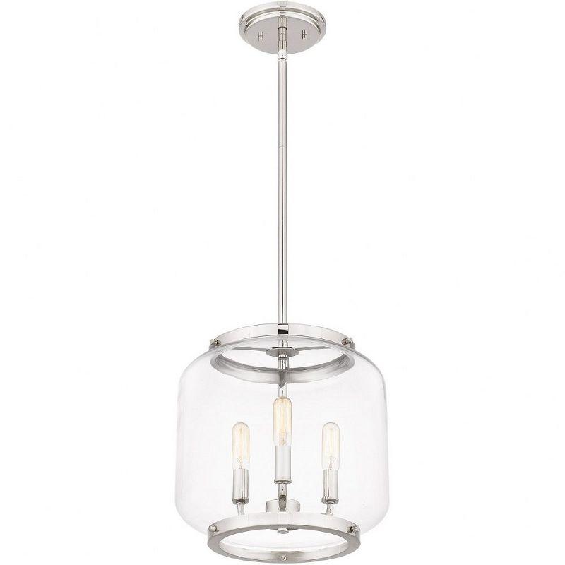 Quoizel Lighting Tapley 3 - Light Pendant in  Polished Nickel