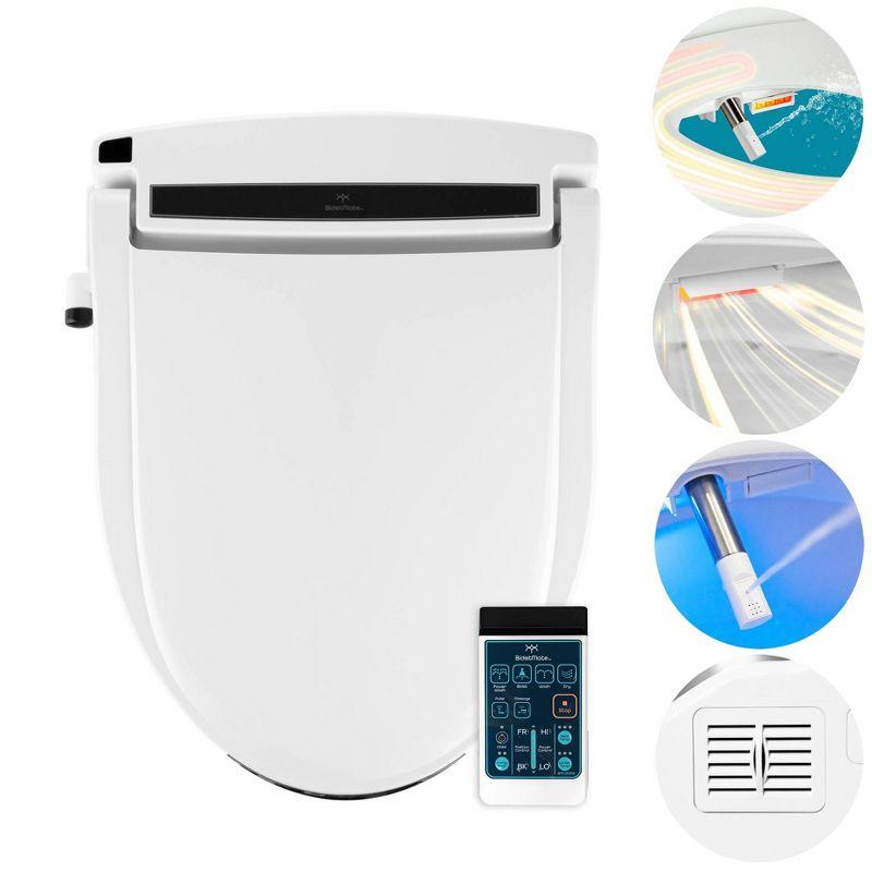 BidetMate Elongated Toilet Seat Bidet BM-2000R-E