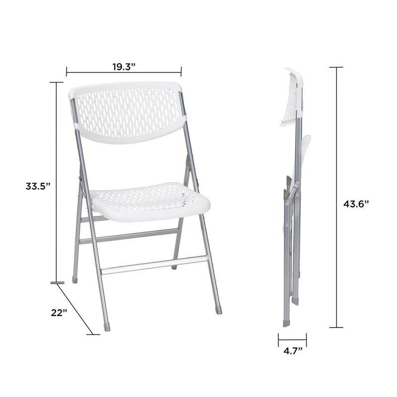 COSCO Ultra Comfort Commercial XL Plastic Folding Chair