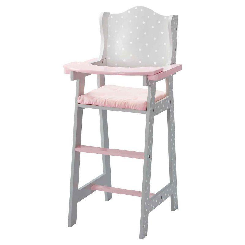 Olivia's Little World Olivia's Little World Wooden Baby Doll High Chair