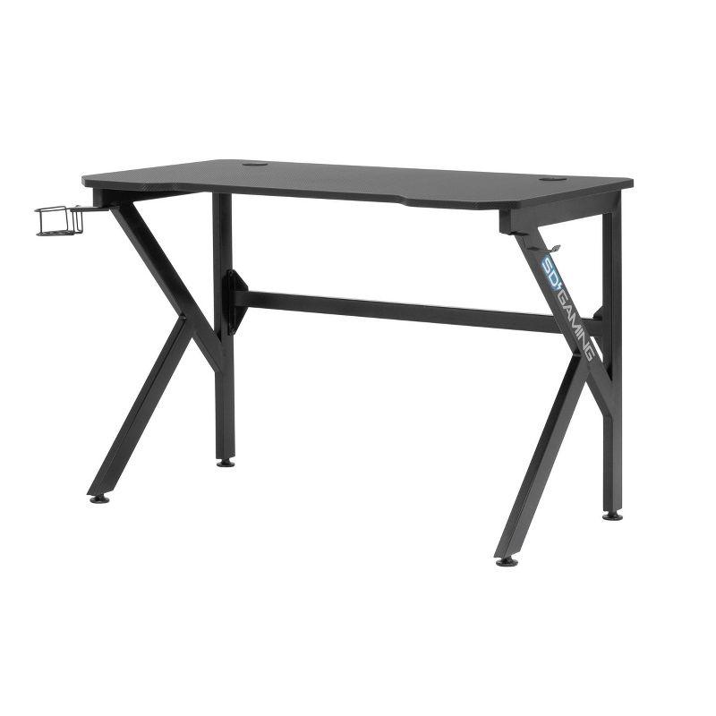 SD Gaming Saga PC Gaming Desk with Charging Hub