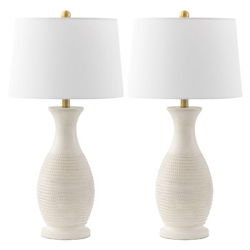 Ophelia & Co. Plath Resin Table Lamp (Set of 2)