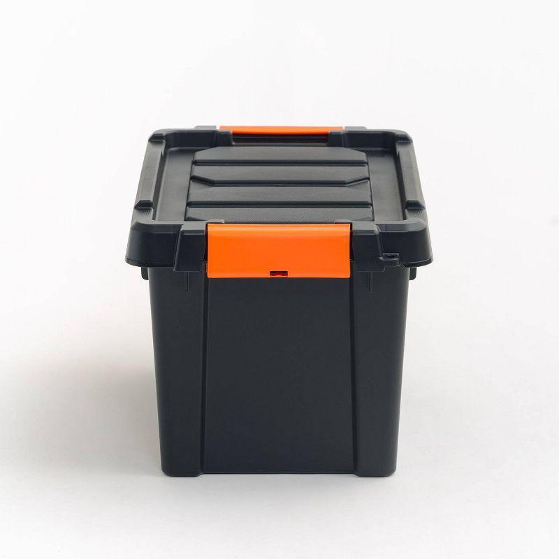 IRIS Heavy Duty Plastic Storage Bin with Durable Lid