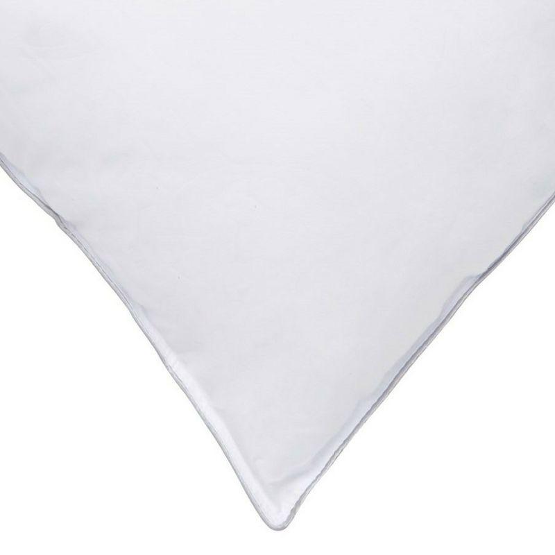 White Down Pillow, with MicronOne Dust Mite, Bedbug, and Allergen-Free Shell