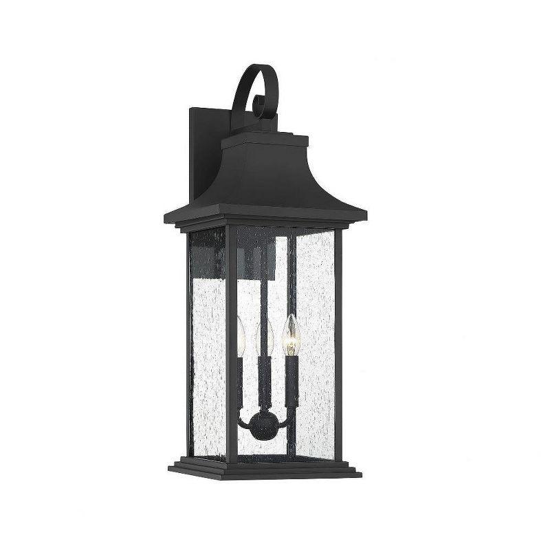 Savoy House Hancock 3 - Light Wall Light in  Matte Black