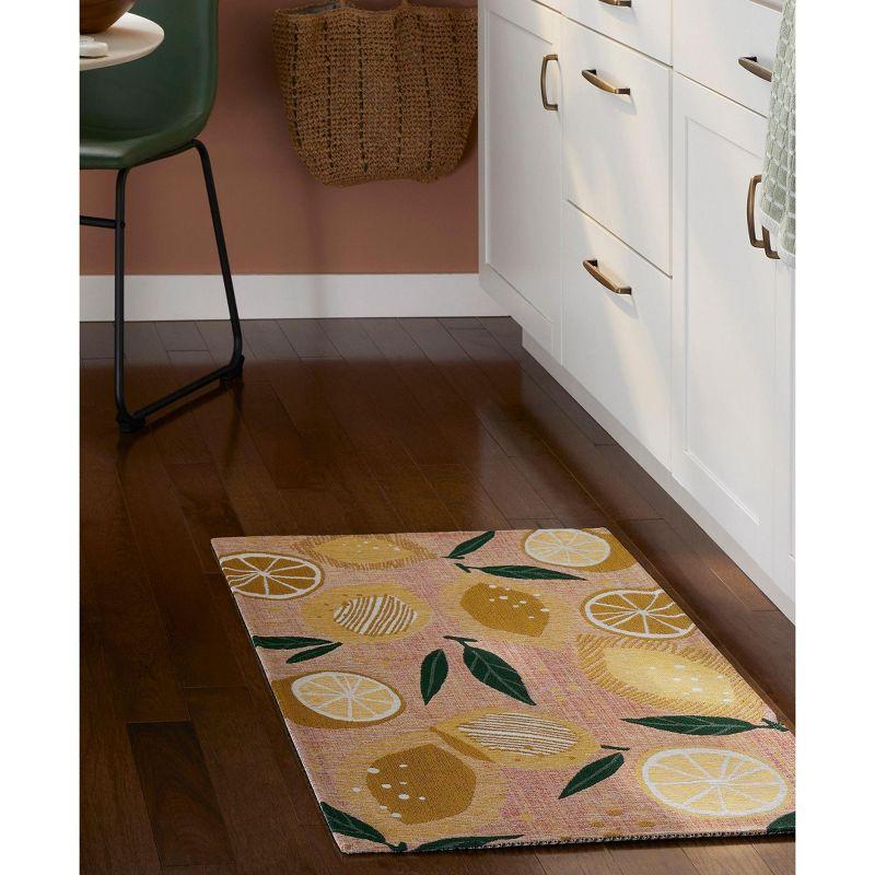 Town & Country Living TOWN & COUNTRY Luxe Livie Everwash Non-Slip Backing Kitchen Mats