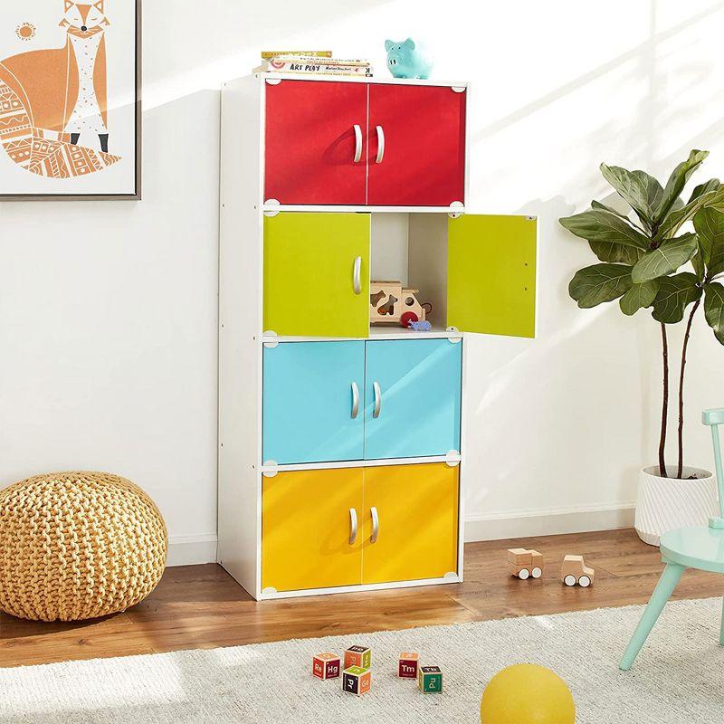 15.6'' Wide 4 - Shelf Storage Cabinet