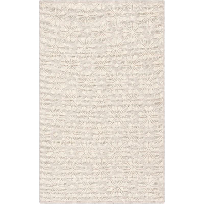 Vermont VRM106 Hand Woven Accent Rug - Ivory - 2'3"x4' - Safavieh.