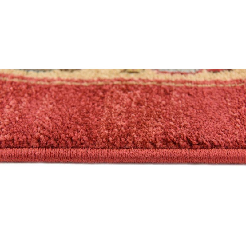 Unique Loom 8' 0 x 11' 0 Red Sahand Arsaces Area Rug