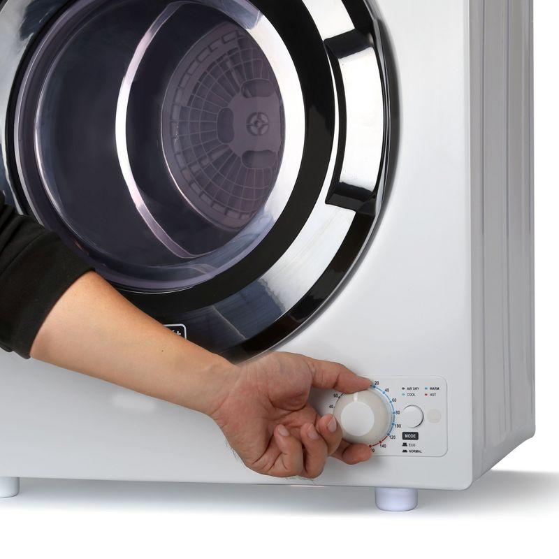BLACK+DECKER BCDPW Series BLACK+DECKER BCED26 Compact Dryer for Standard Wall Outlet, Small, 5 Modes, Load Volume 8.8 lbs