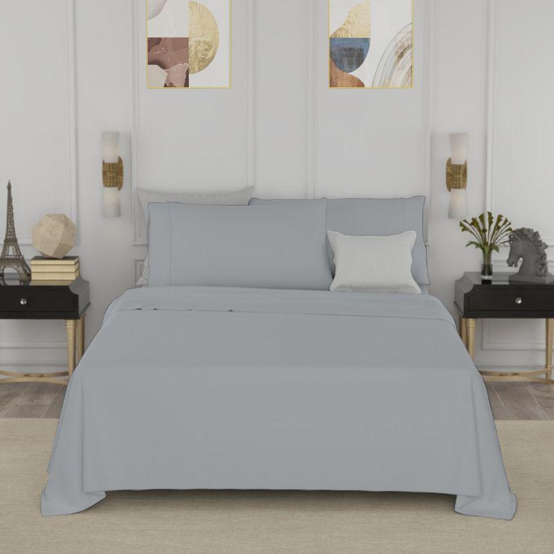 Brushed Cotton Blend Lightweight Sheet Set