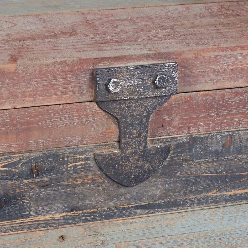 Williston Forge Braydon Manufactured Wood Vintage Trunk