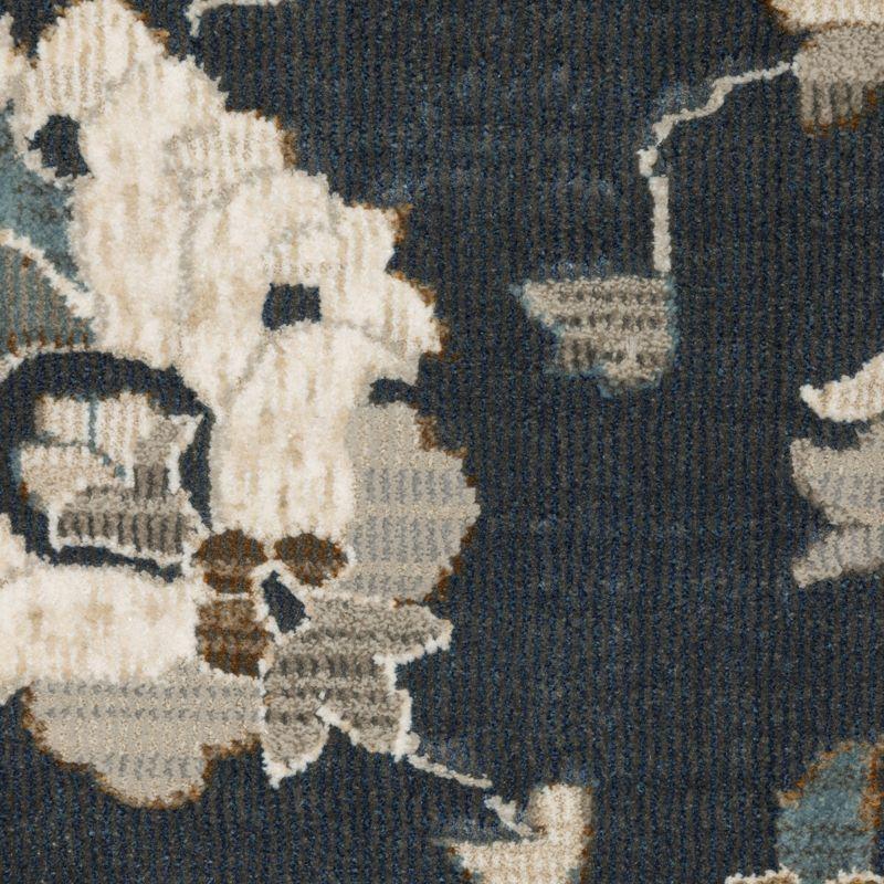 Oriental Weavers Ellington ELL08 Blue/ Beige Indoor Area Rug - 2'3" x 7'6"