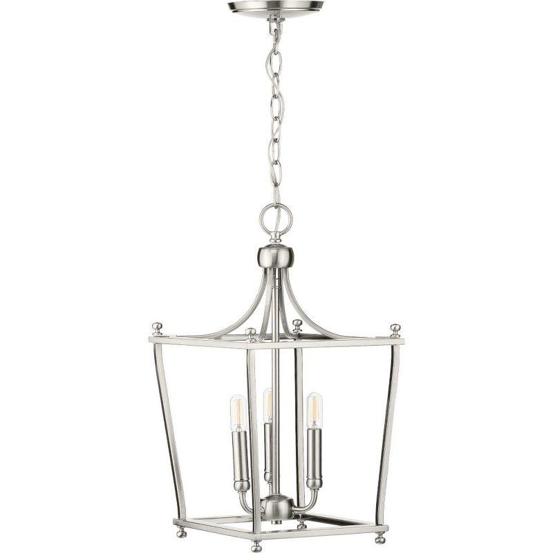 Parkhurst Matte Black 3-Light Steel Lantern Pendant