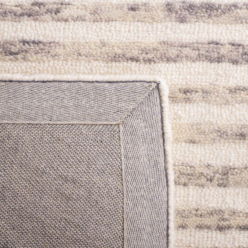 Trace TRC310 Hand Tufted Area Rug - Grey/Ivory - 5'x8' - Safavieh.