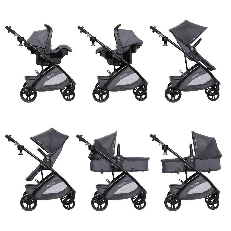 Baby Trend Passport Switch Modular Travel System with EZ-Lift PLUS Infant Car Seat - Dash Pink