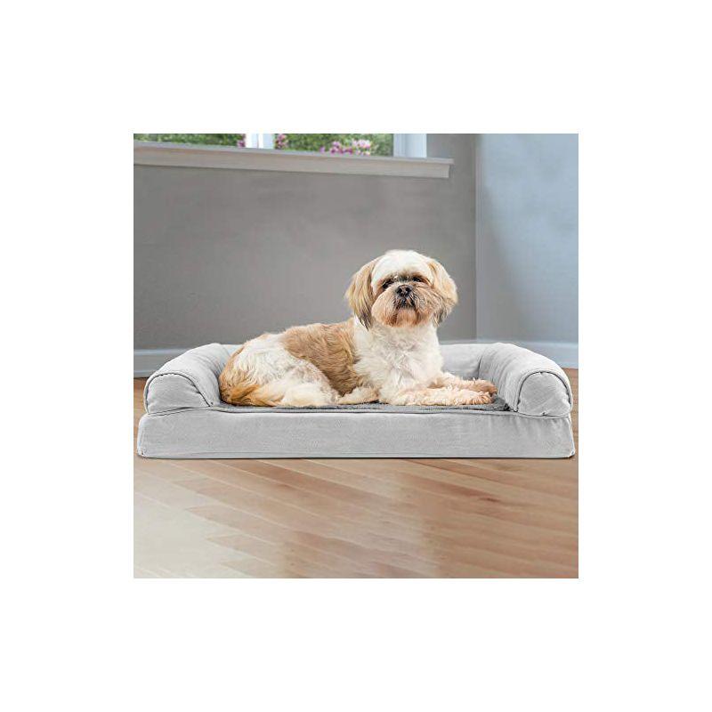 FurHaven Plush & Suede Orthopedic Sofa Dog Bed