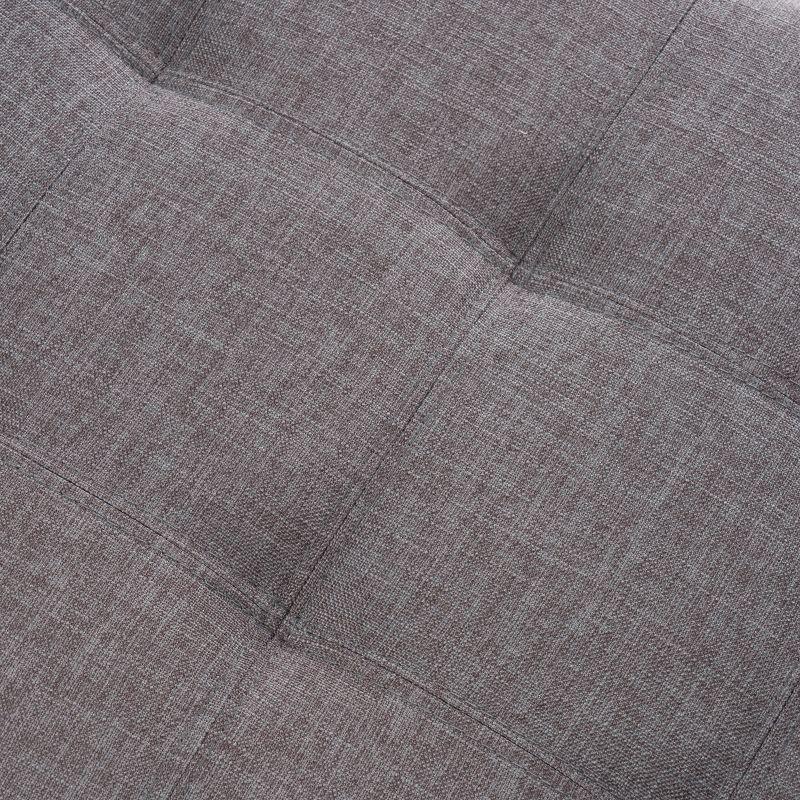 Mission Storage Ottoman - Gray - Christopher Knight Home