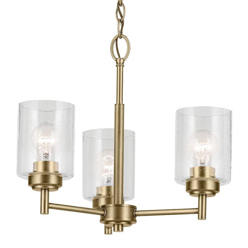 Kichler Lighting Winslow 3 - Light Steel Dimmable Round Chandelier