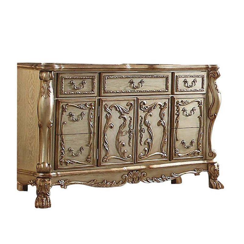 Acme Furniture Dresden Dresser Gold Patina/Bone