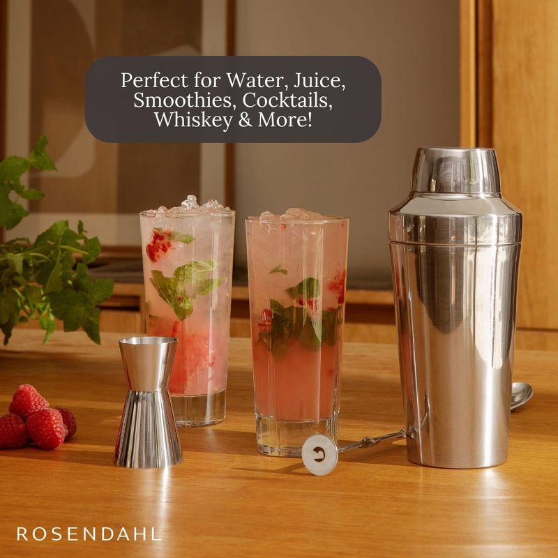 Rosendahl Grand Cru Long Drink Glass, Clear, 10.1 Oz, 4 Pcs (Set of 4)