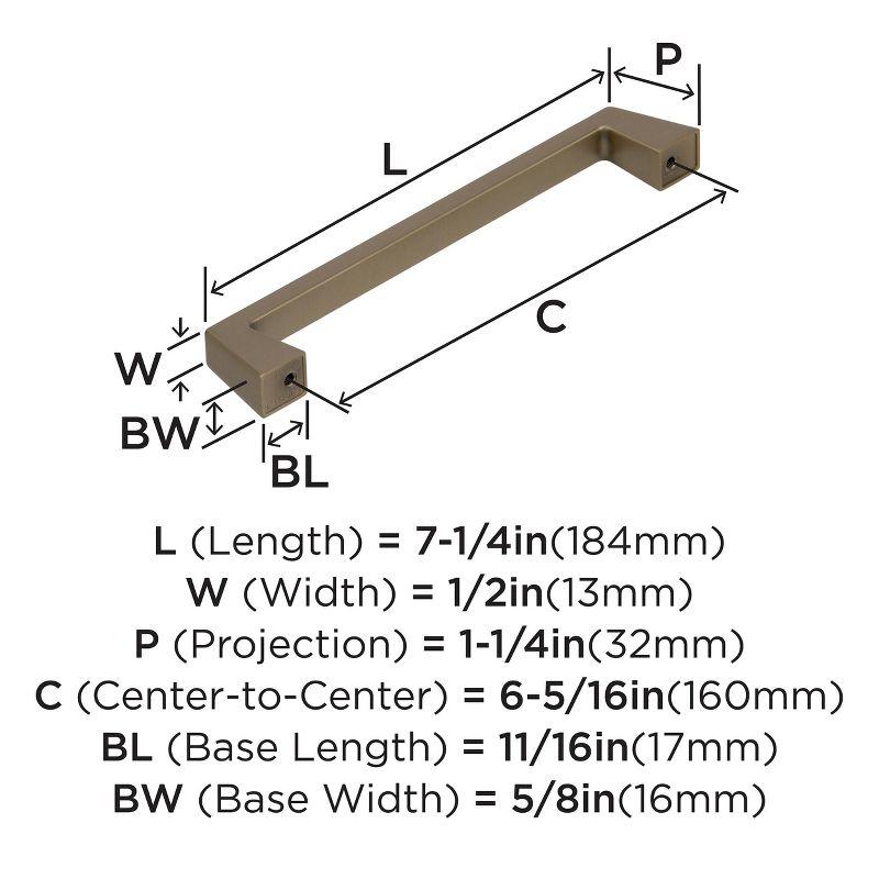 Blackrock 6.3125" Center to Center Bar Pull