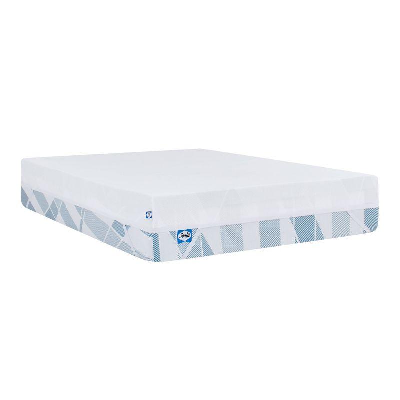 Sealy Dreamlife 3” Medium Gel Memory Foam Mattress Topper with Cooling Cover