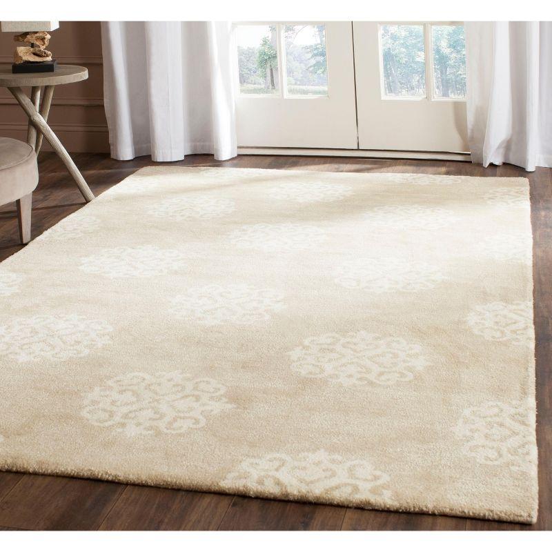 Soho SOH724 Hand Tufted Indoor Accent Rug - Beige/Ivory - 2'9"x4'9" - Safavieh