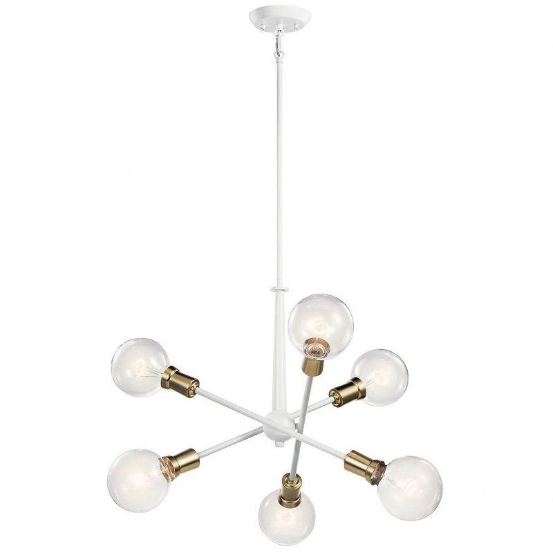 Kichler Lighting Armstrong 6 - Light Chandelier in  White