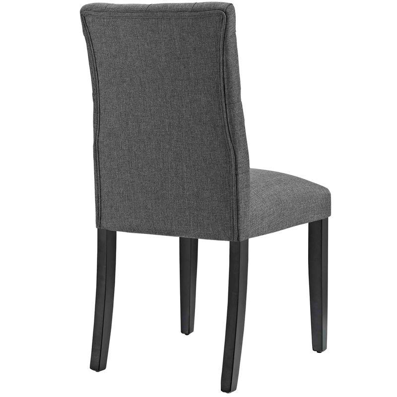 Modway Duchess Button Tufted Fabric Dining Chair
