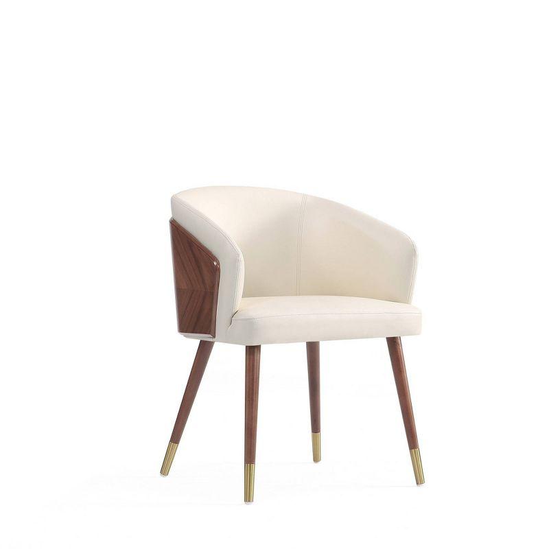 Reeva Modern Leatherette Upholstered Dining Chair - Manhattan Comfort