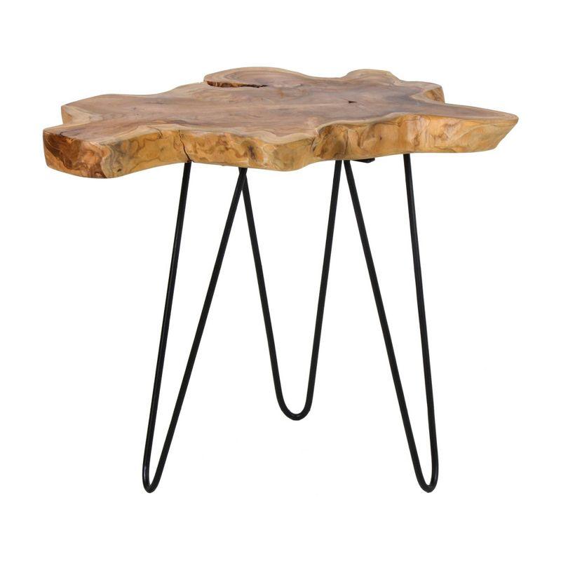 East at Main Natura Life Edge Side Table Brown