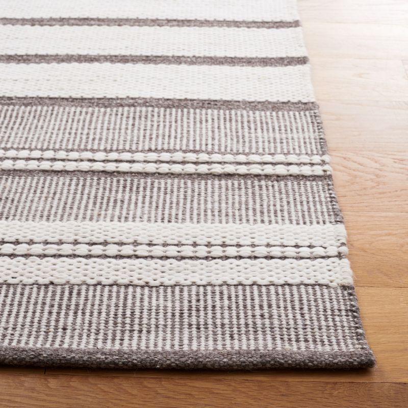 Kilim Flatweave Striped Rug