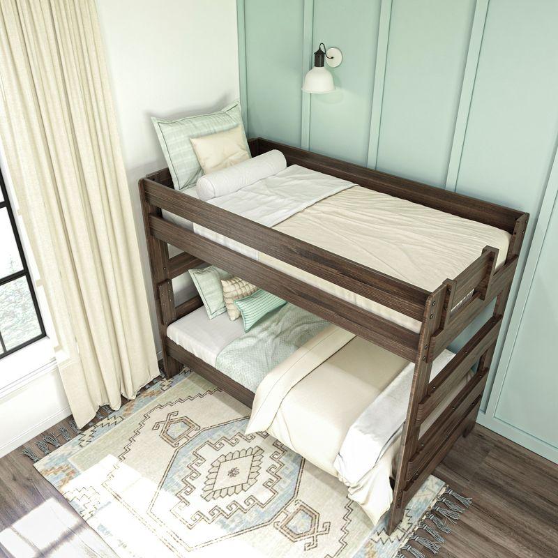 Max & Lily Farmhouse Twin over Twin Bunk Bed