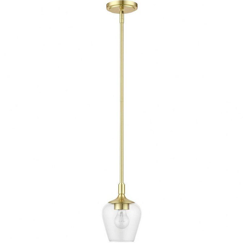 Livex Lighting Willow 1 - Light Pendant in  Satin Brass