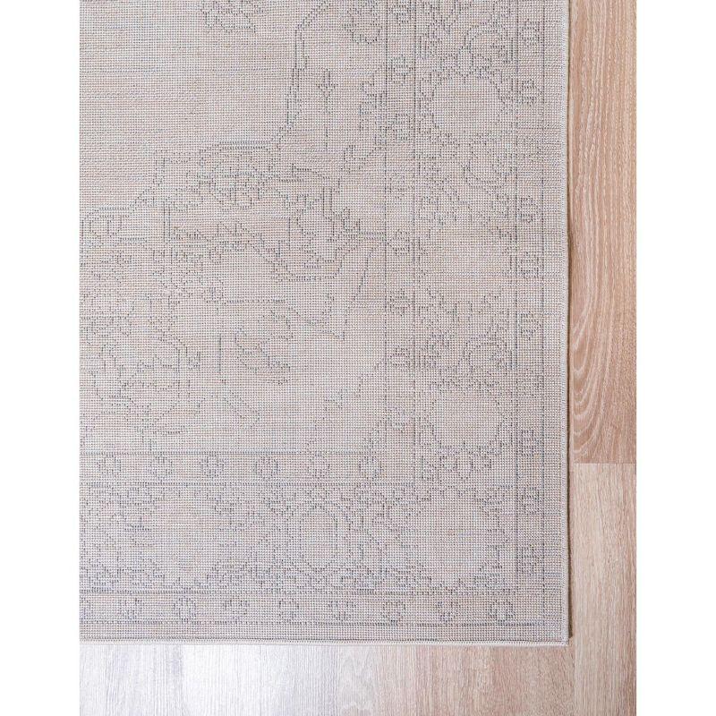 Unique Loom Portland Collection Area Rug - Canby (2'  x 8' Runner Ivory/Beige)