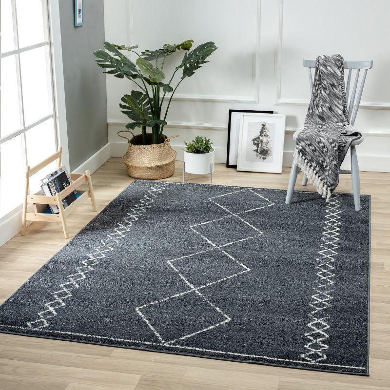 Luxe Weavers Moroccan Geometric Area Rug