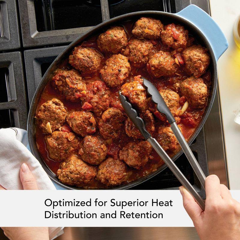 KitchenAid® KitchenAid Cast Iron Oval Au Gratin Roasting Pan Suitable - 2.5 Quart
