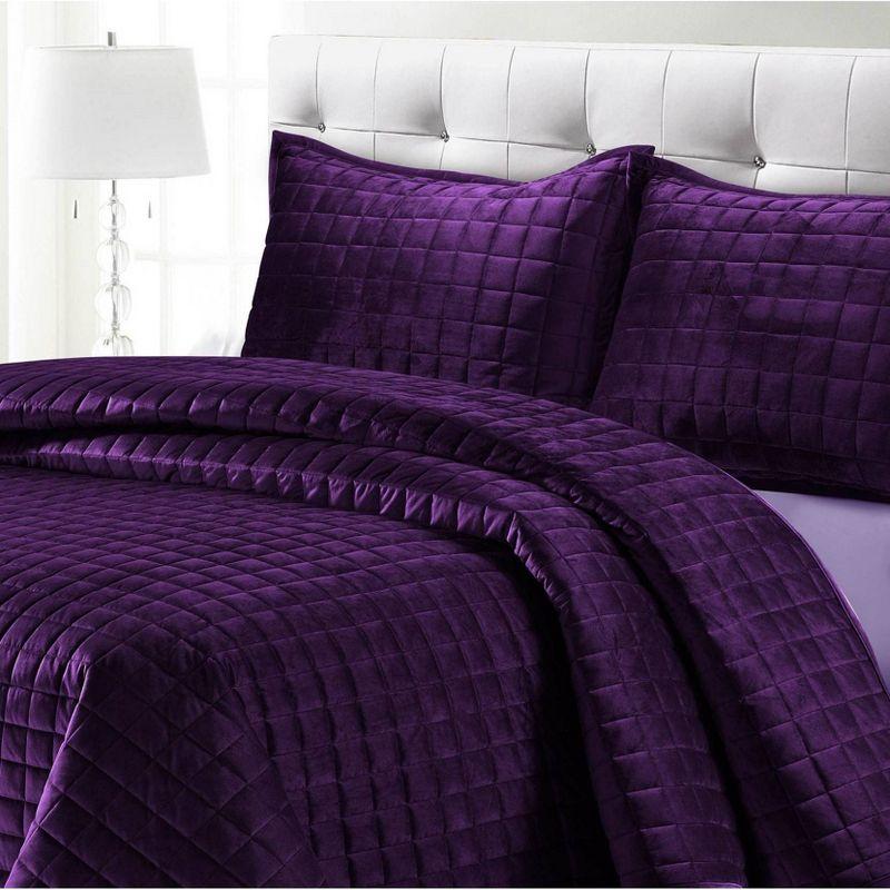 Tribeca Living Glam Quilt Set