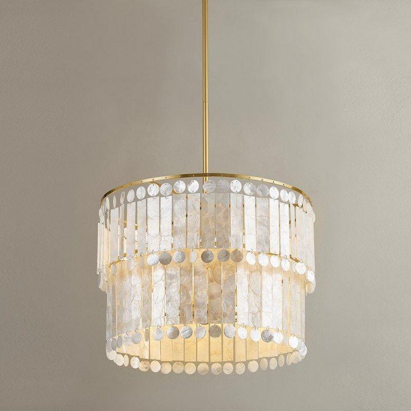 Coretta Chandelier - Natural / 24"