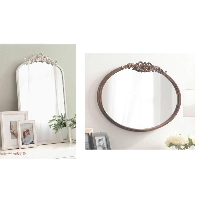 Arendahl Gold Scalloped Baroque Bathroom Mirror