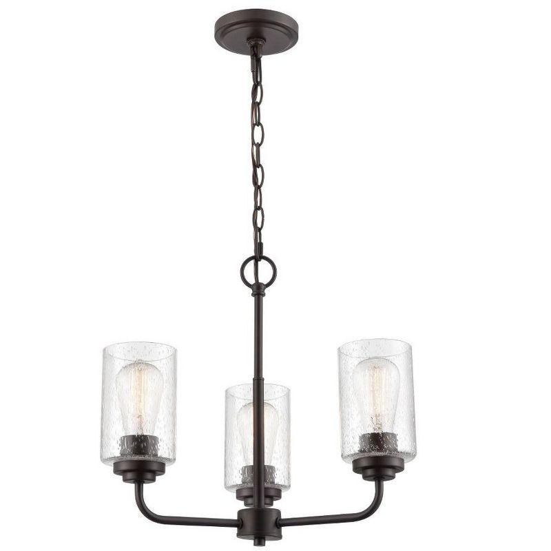 Millennium Lighting Moven 3 - Light Chandelier in  Rubbed Bronze