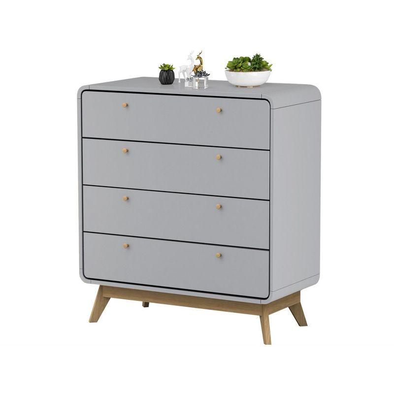 Ren Home Leva Scandinavian 4 Drawer Dresser