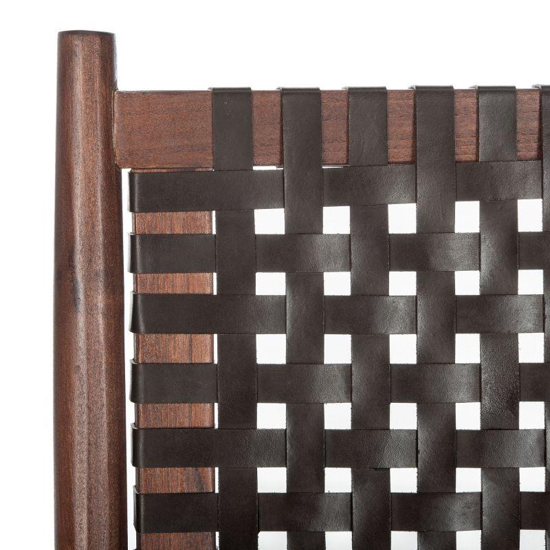 Soleil Accent Chair - ACH1001 - Brown/Brown - Safavieh