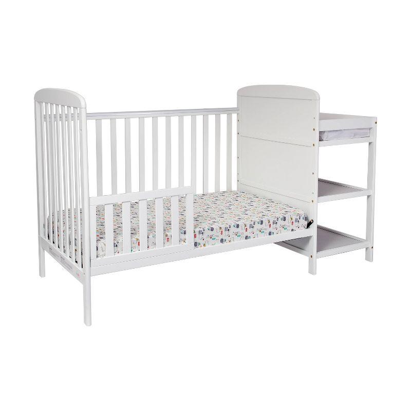 Suite Bebe Ramsey 3-in-1 Convertible Crib and Changer  - White