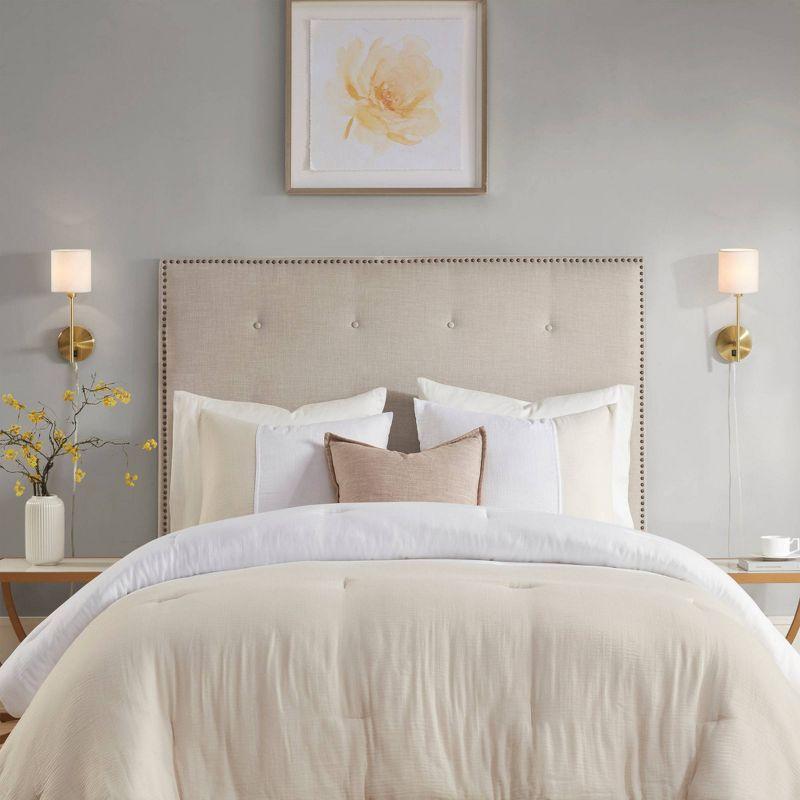 Hampton Hill Conway Metal Wall Sconce with Cylinder Shade (Set of 2)