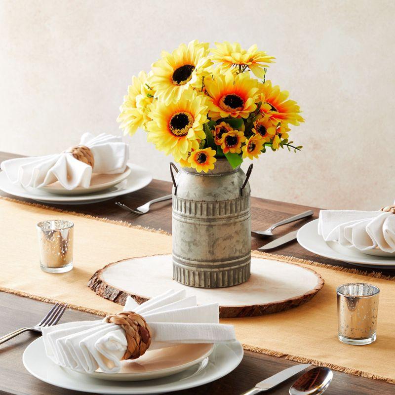 Sunny Delight Tabletop Artificial Sunflower Arrangement