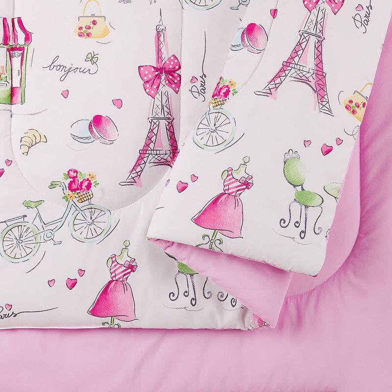 Pretty in Paris Reversible Comforter Set