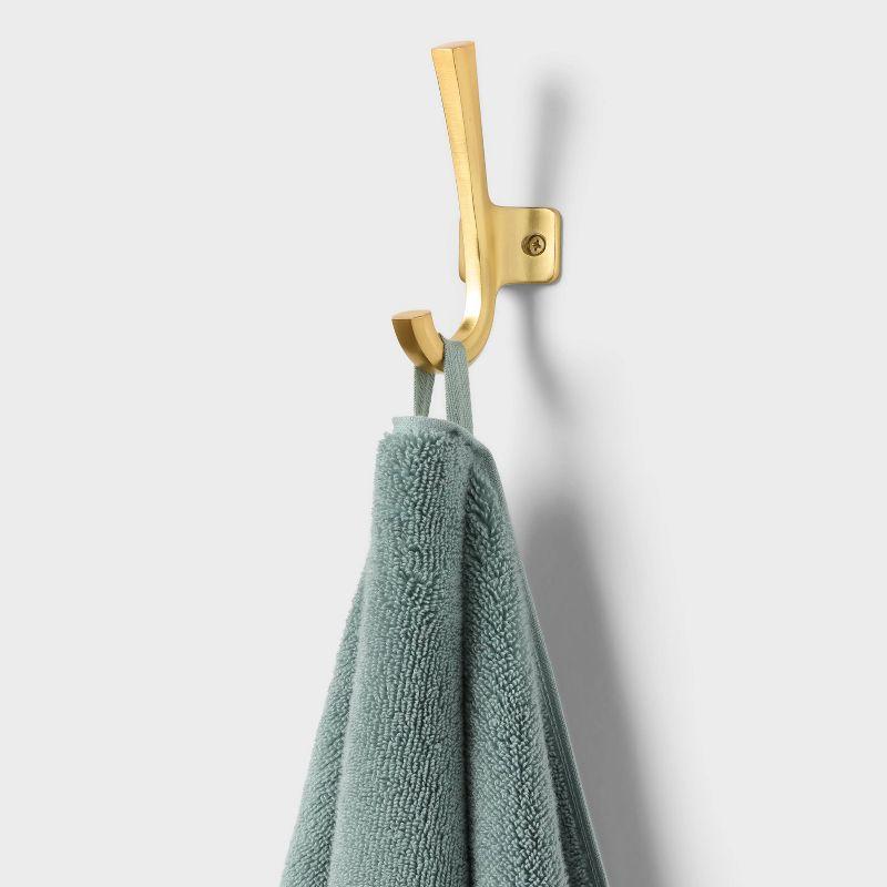 Oversized Spa Plush Bath Towel Sage Green - Threshold™