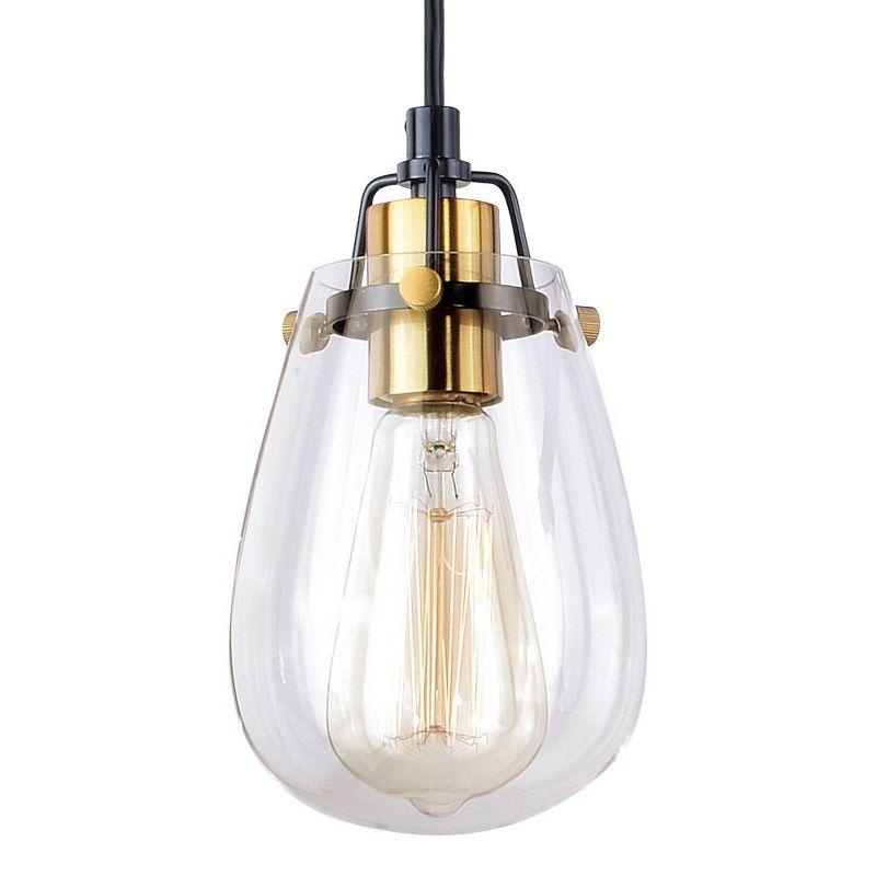 Vaxcel Kassidy 1 - Light Pendant in  Black